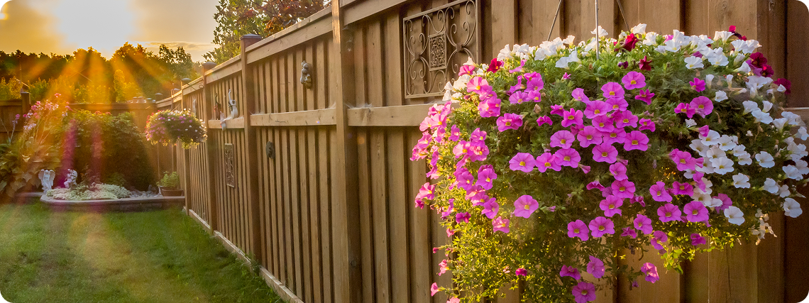A completed RJ Fence Co. installation